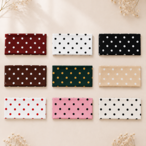 polka dot inner headband