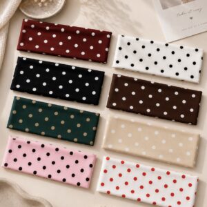 polka dot inner headband